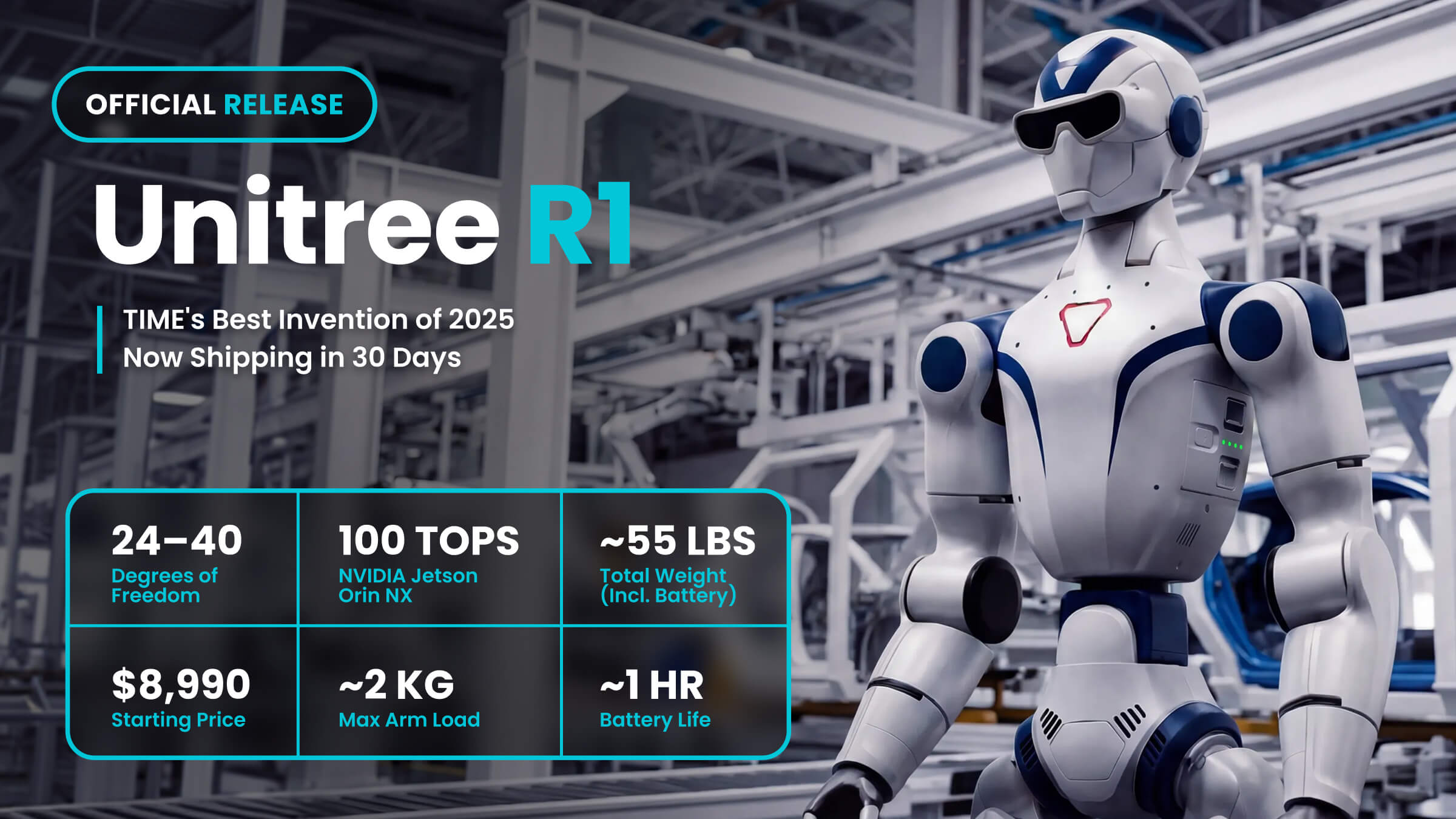 The Unitree R1 Was Named a Best Invention of 2025. Now You Can Actually Buy One.