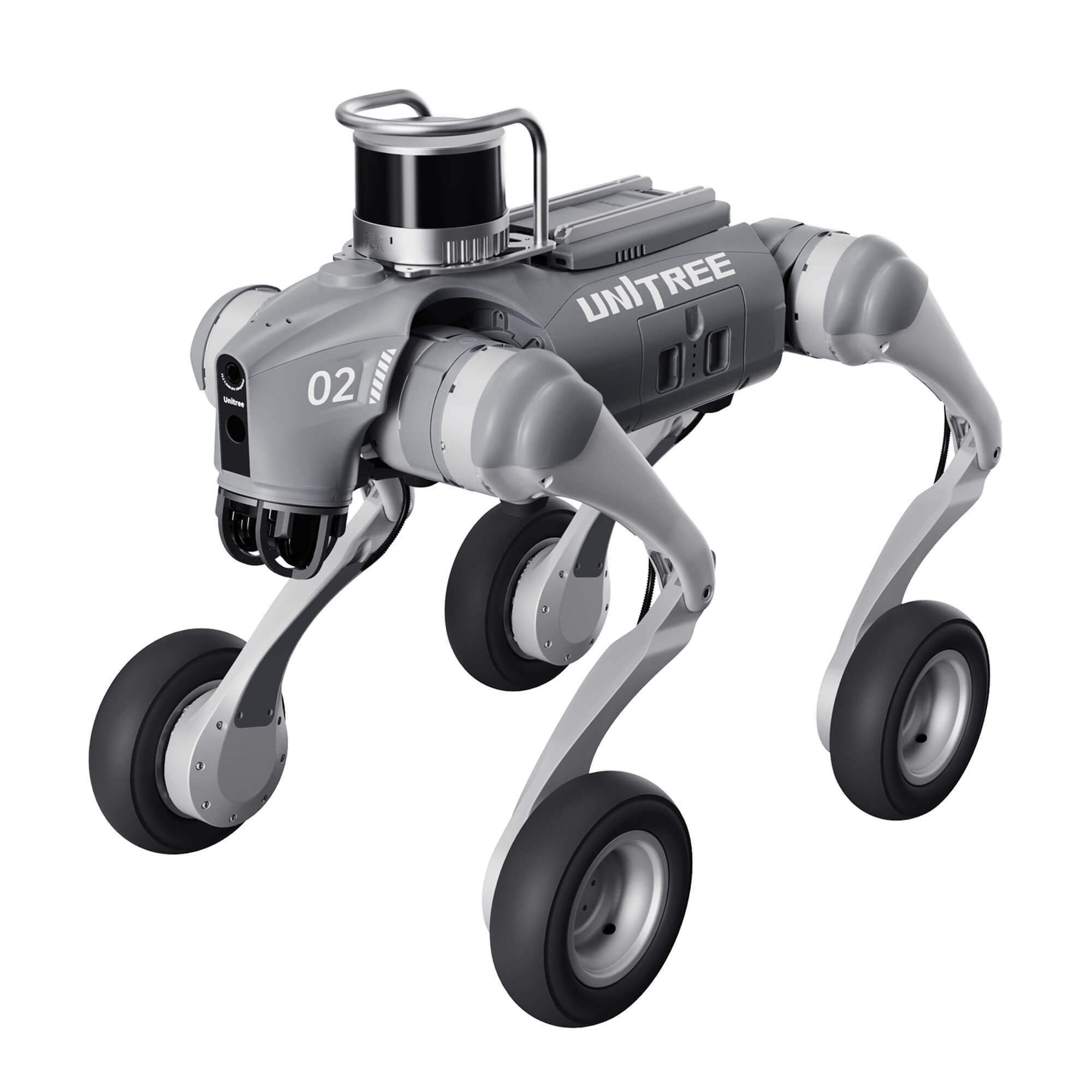 Unitree Go2-W Ultimate Wheeled Quadruped with XT16 LiDAR