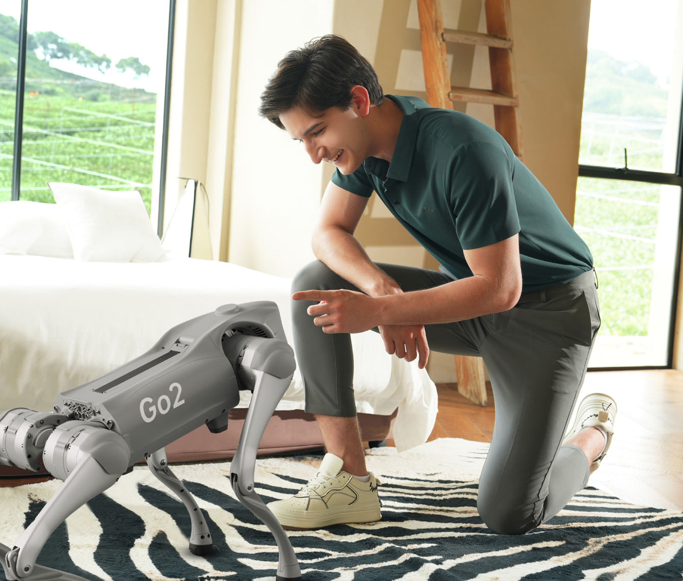 unitree go2 pro quadruped robot is best robot for consumer friendly and robotic companion