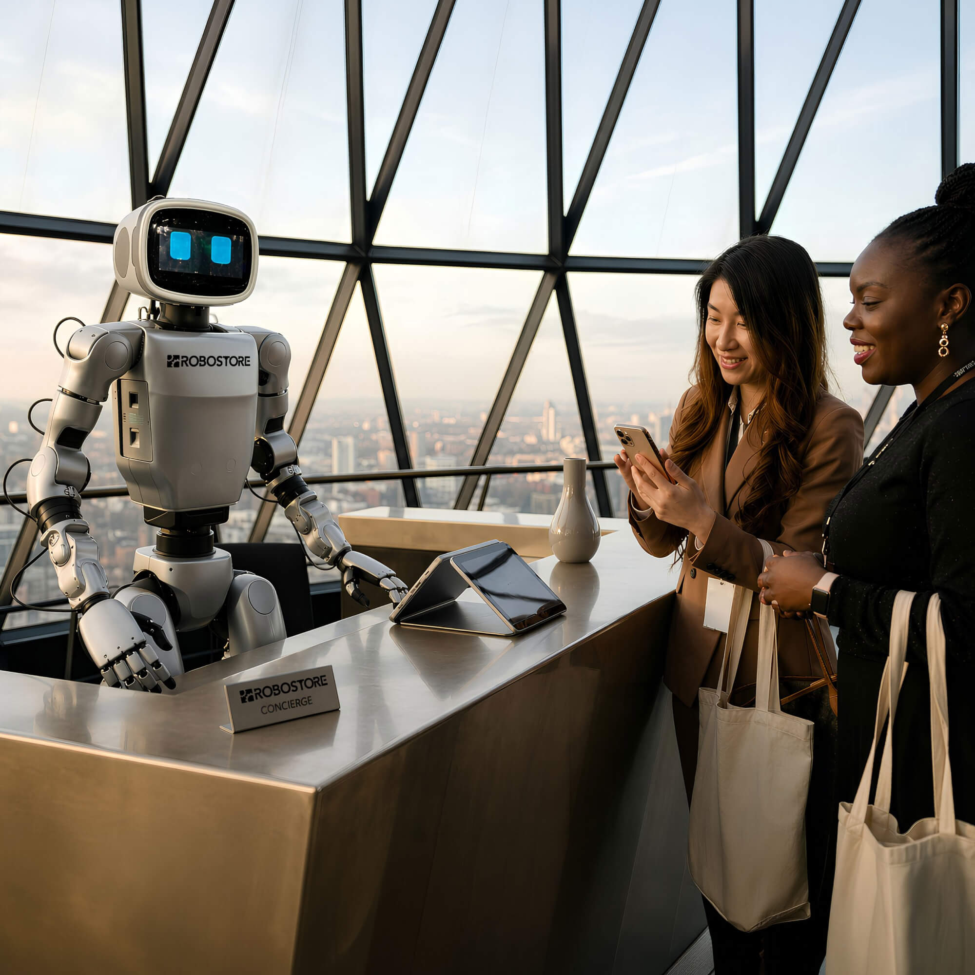 IntBot AI Head for Unitree G1 - Interactive AI Assistant - RoboStore