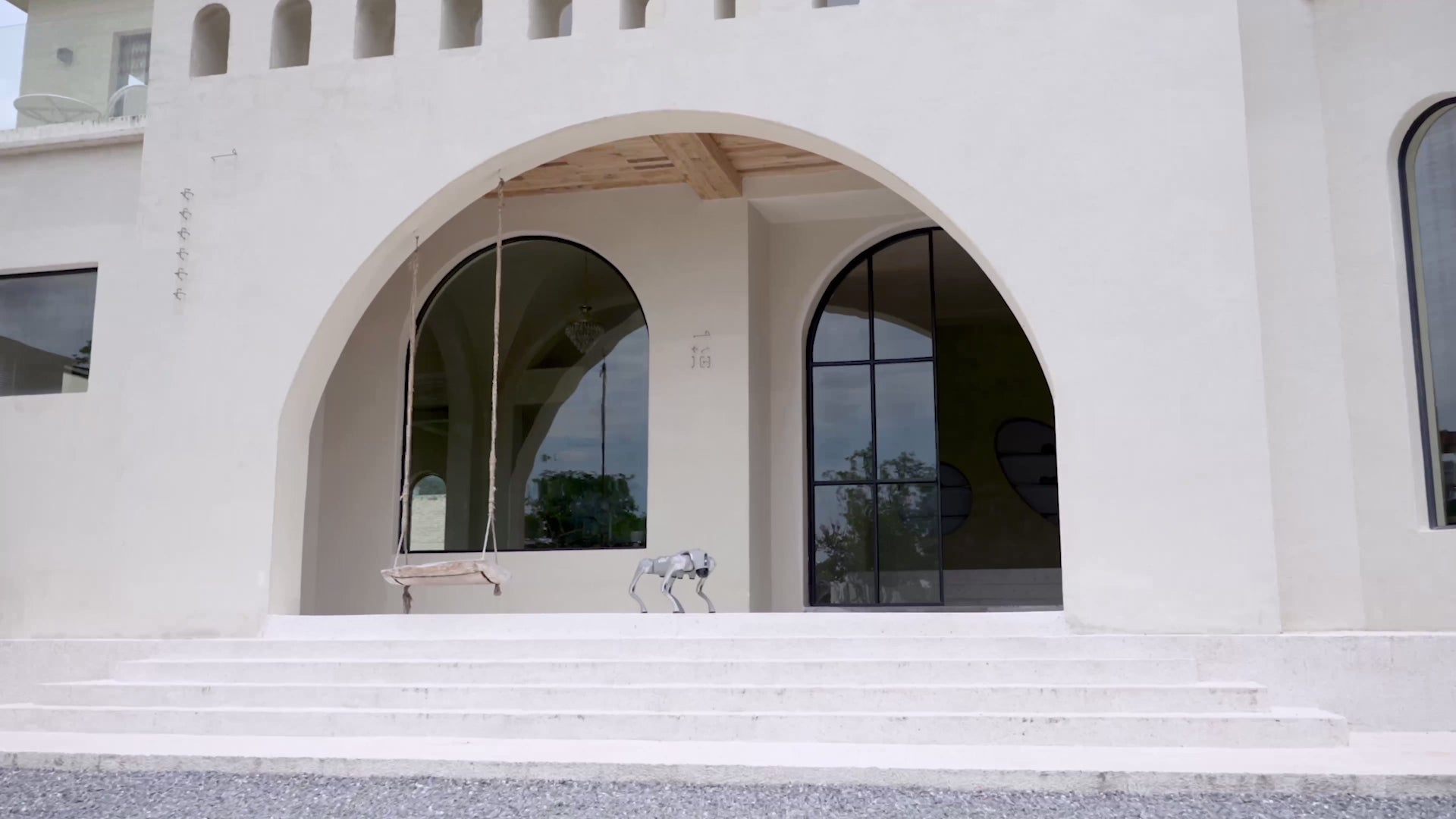 Load video: Unitree Quadruped Robots Video Explore the Go2 EDU, Go2 Pro, and B2 Models in Action! Witness cutting-edge robotics versatility and performance. Ideal for education, enthusiasts, and business automation.