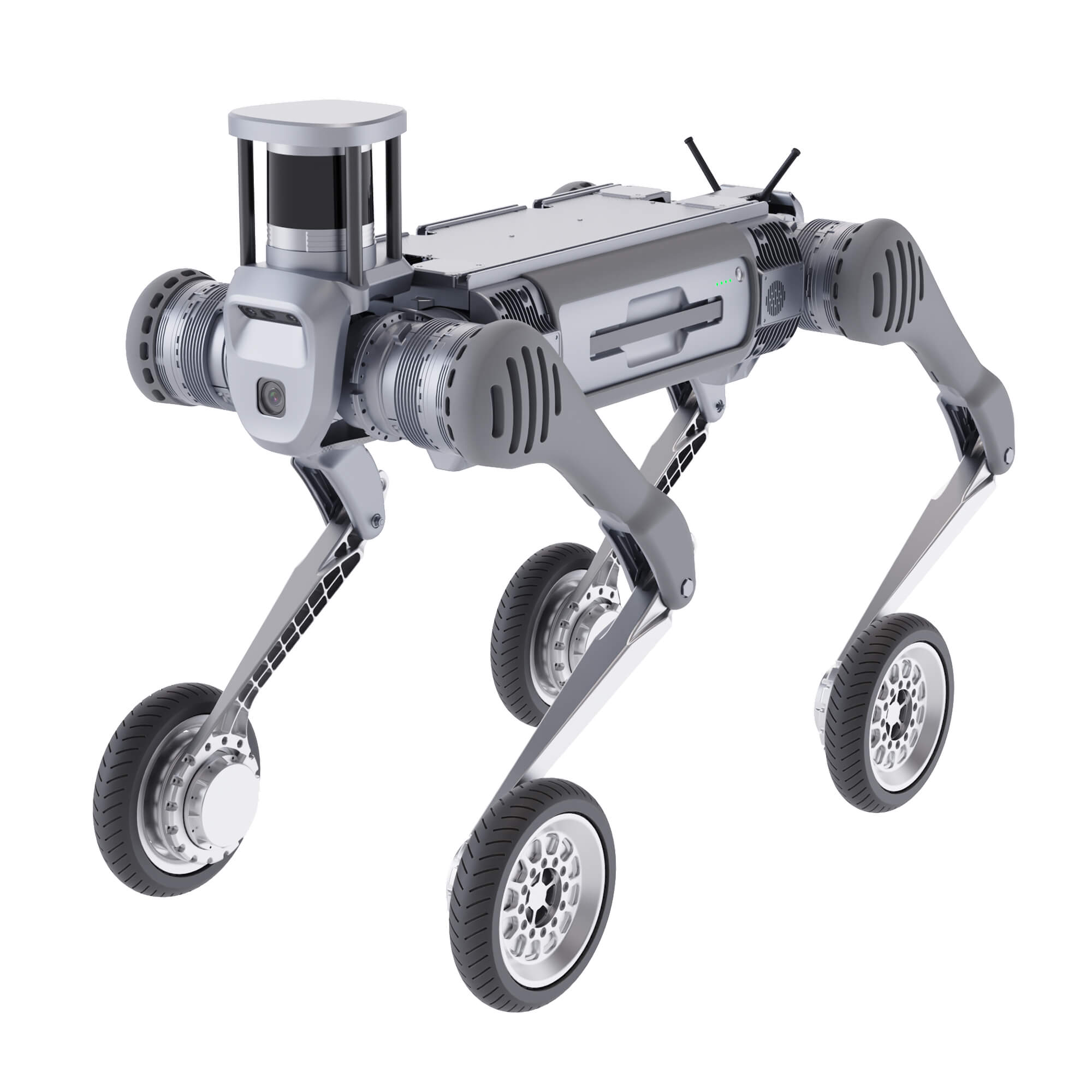 Unitree B2 - W Industrial Quadruped Robotic Dog with LiDAR and Wheels - RoboStore