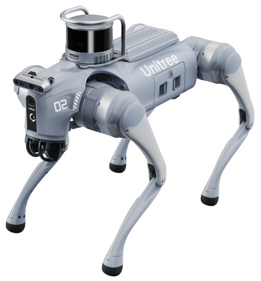 Unitree Go2 EDU (w/ XT16 LIDAR) AI Quadruped Robot Dog