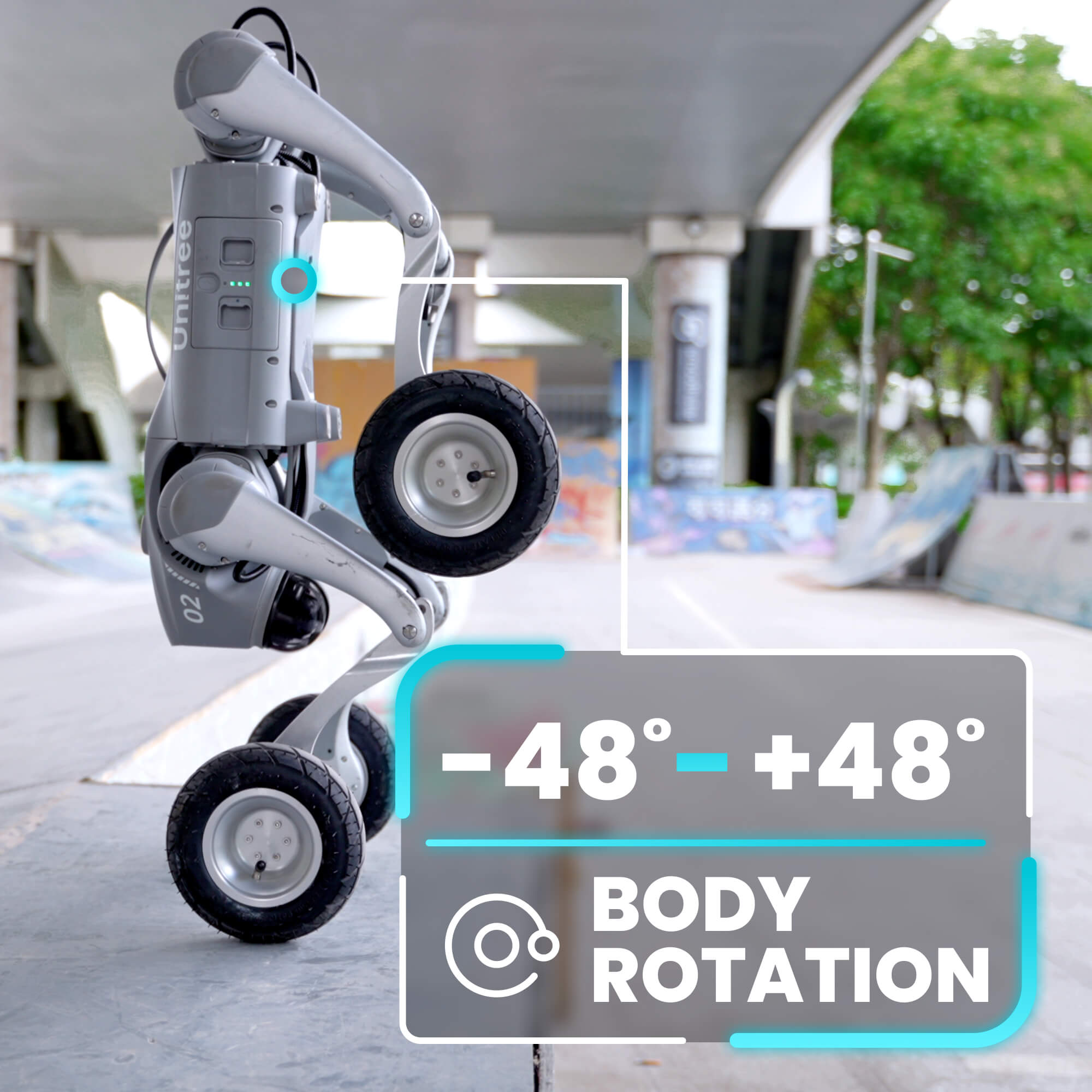 Unitree Go2 - W AI Quadruped Robot Dog with Wheels - RoboStore