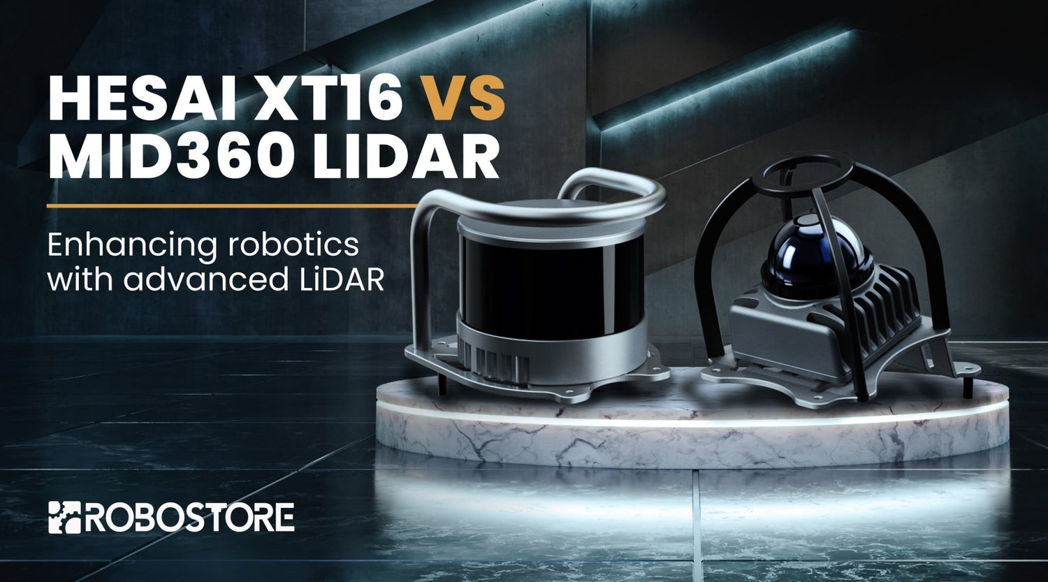 Hesai XT16 vs. Mid-360 LiDAR for Unitree Go2 Edu: Enhancing Robotics with Advanced Sensing Technology - RoboStore