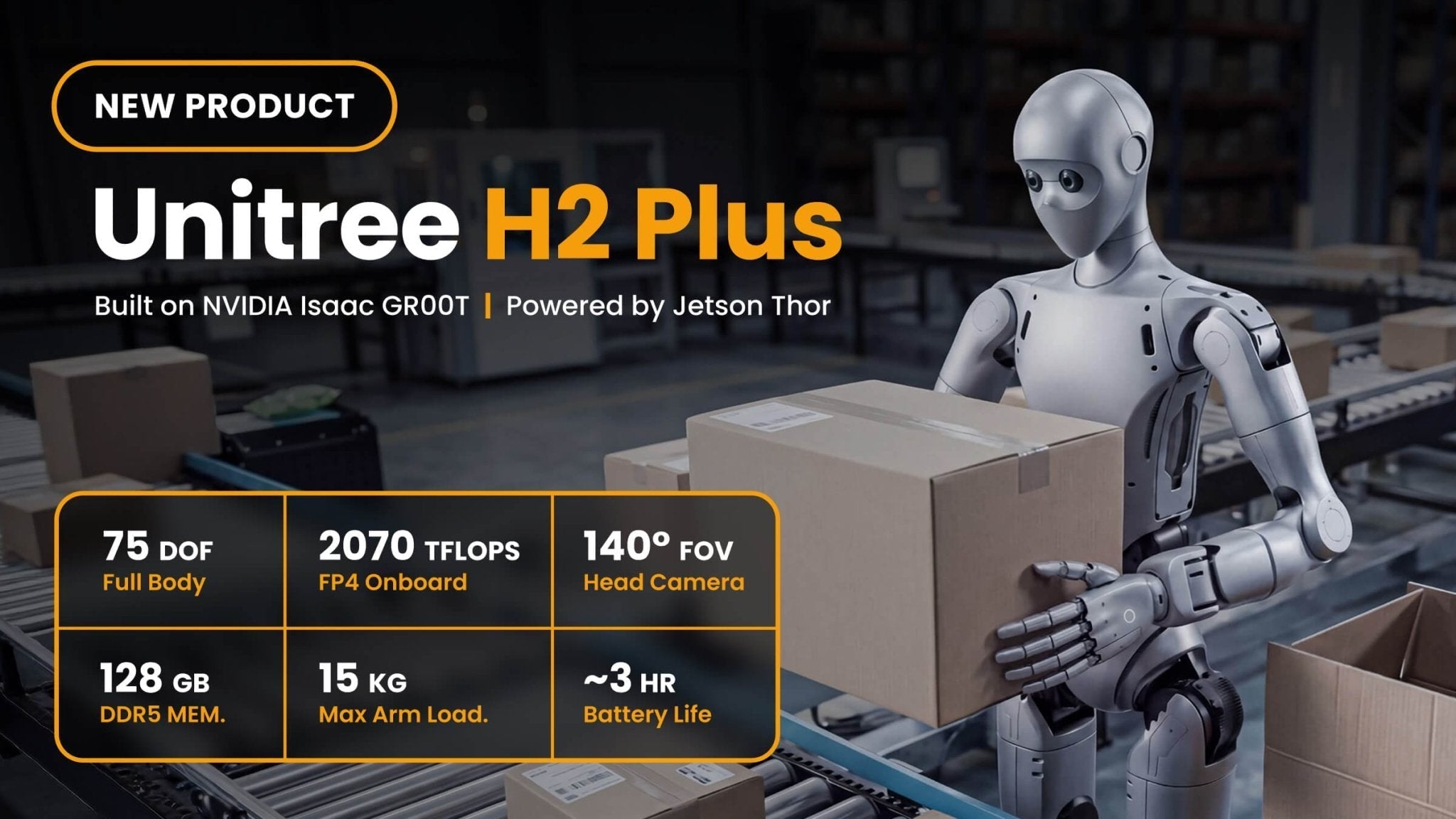 RoboStore Is Bringing the Unitree H2 Plus to the U.S. — The First Humanoid Reference Design Built on NVIDIA Isaac GR00T - RoboStore