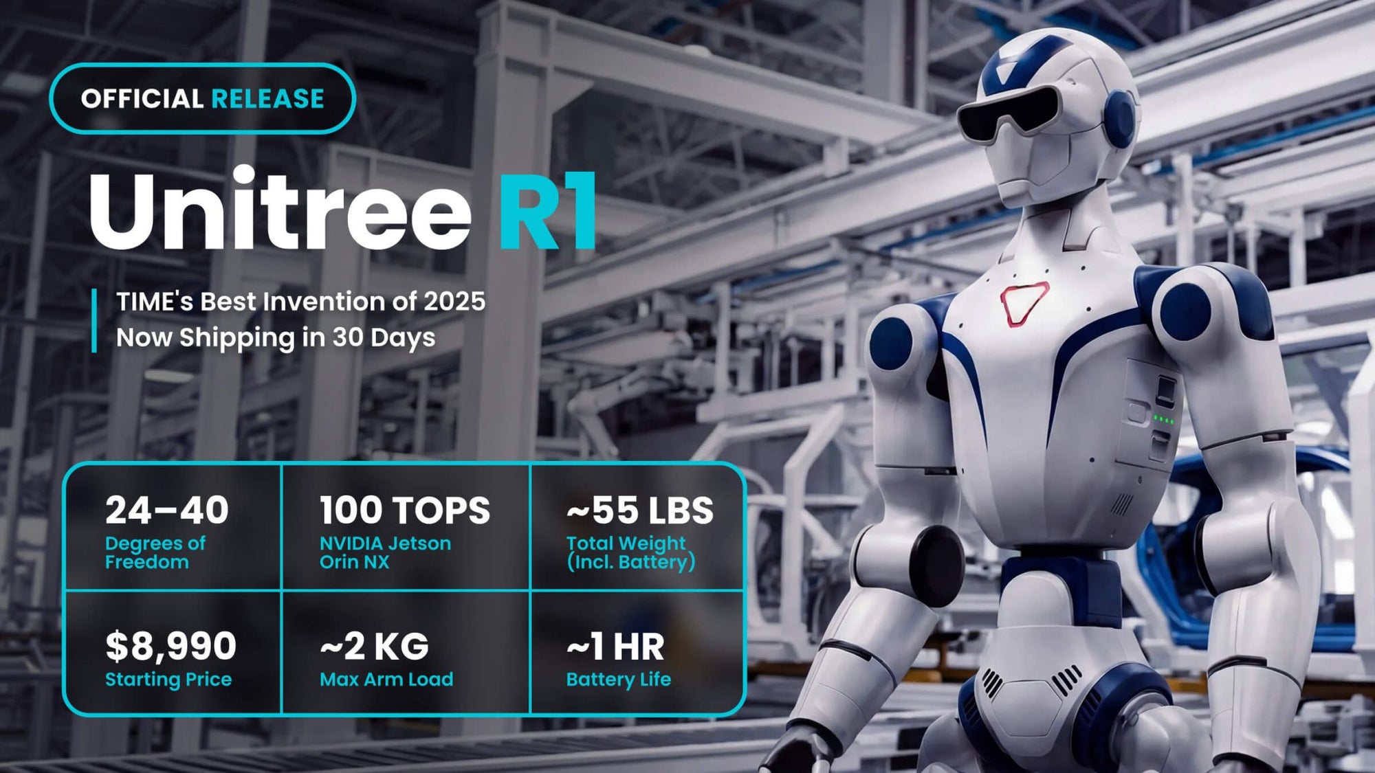The Unitree R1 Is Here. Order Now | RoboStore