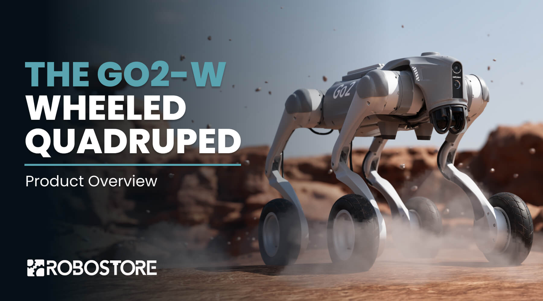Unitree GO2-W Overview: Hybrid Mobility with Wheels & Legs - RoboStore