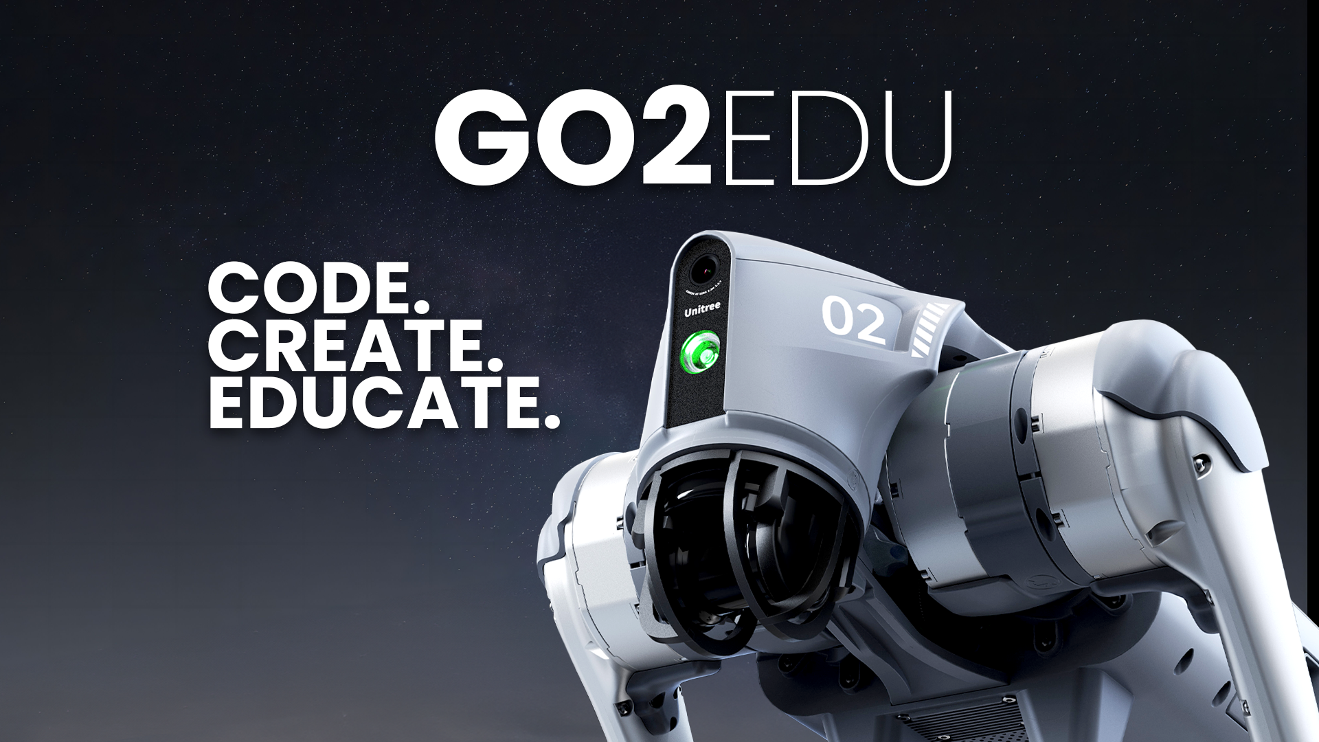 unitree go2 edu robotic dog