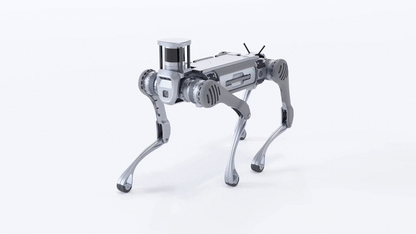 Unitree B2-W Industrial Quadruped Robotic Dog with LiDAR and Wheels