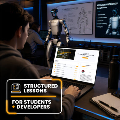 RoboUniversity Access for Education, STEM, and Development | Unitree Robotics Curriculum Bundle - RoboStore