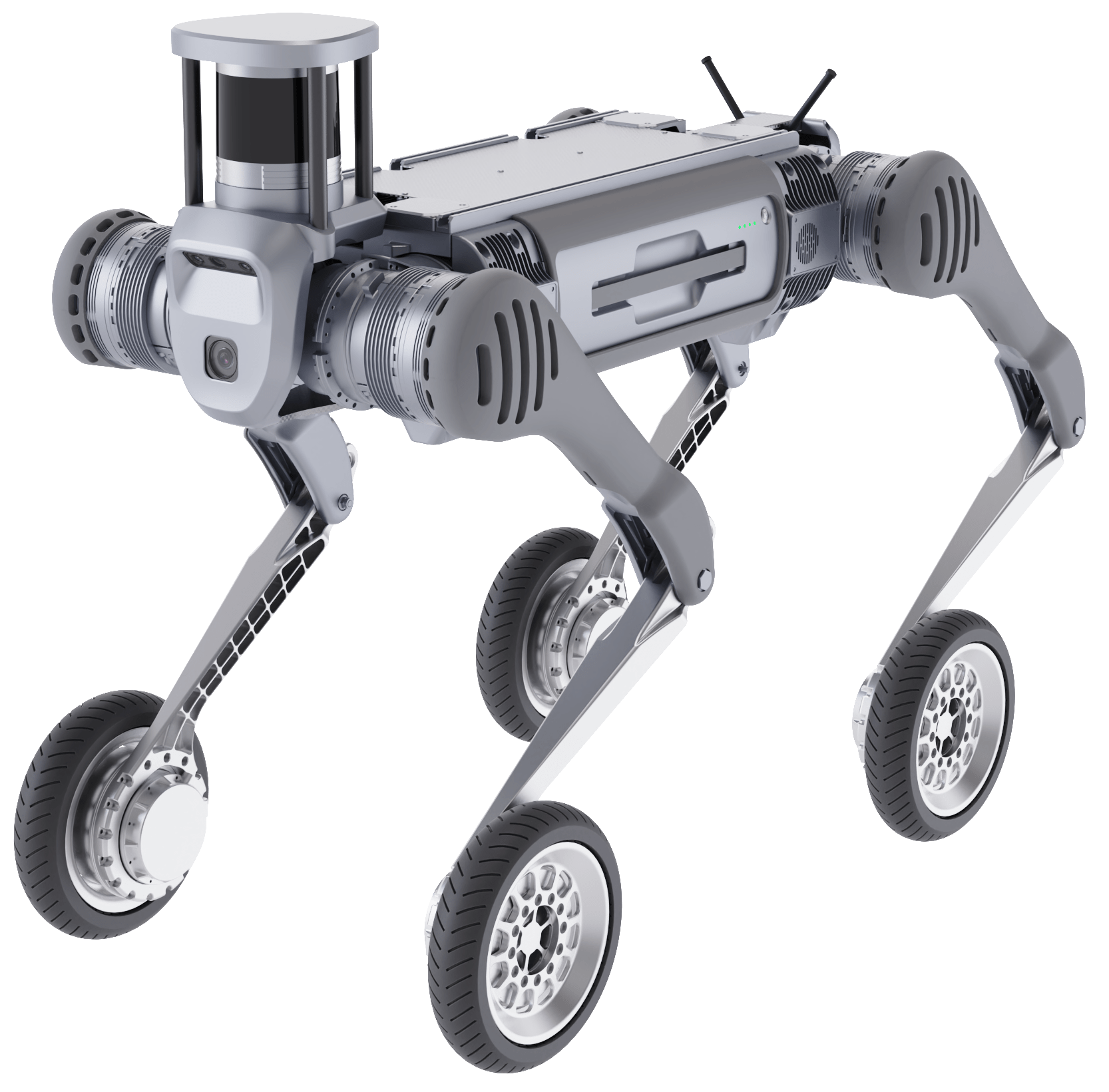 Unitree B2 - W Industrial Quadruped Robotic Dog with Wheels - RoboStore