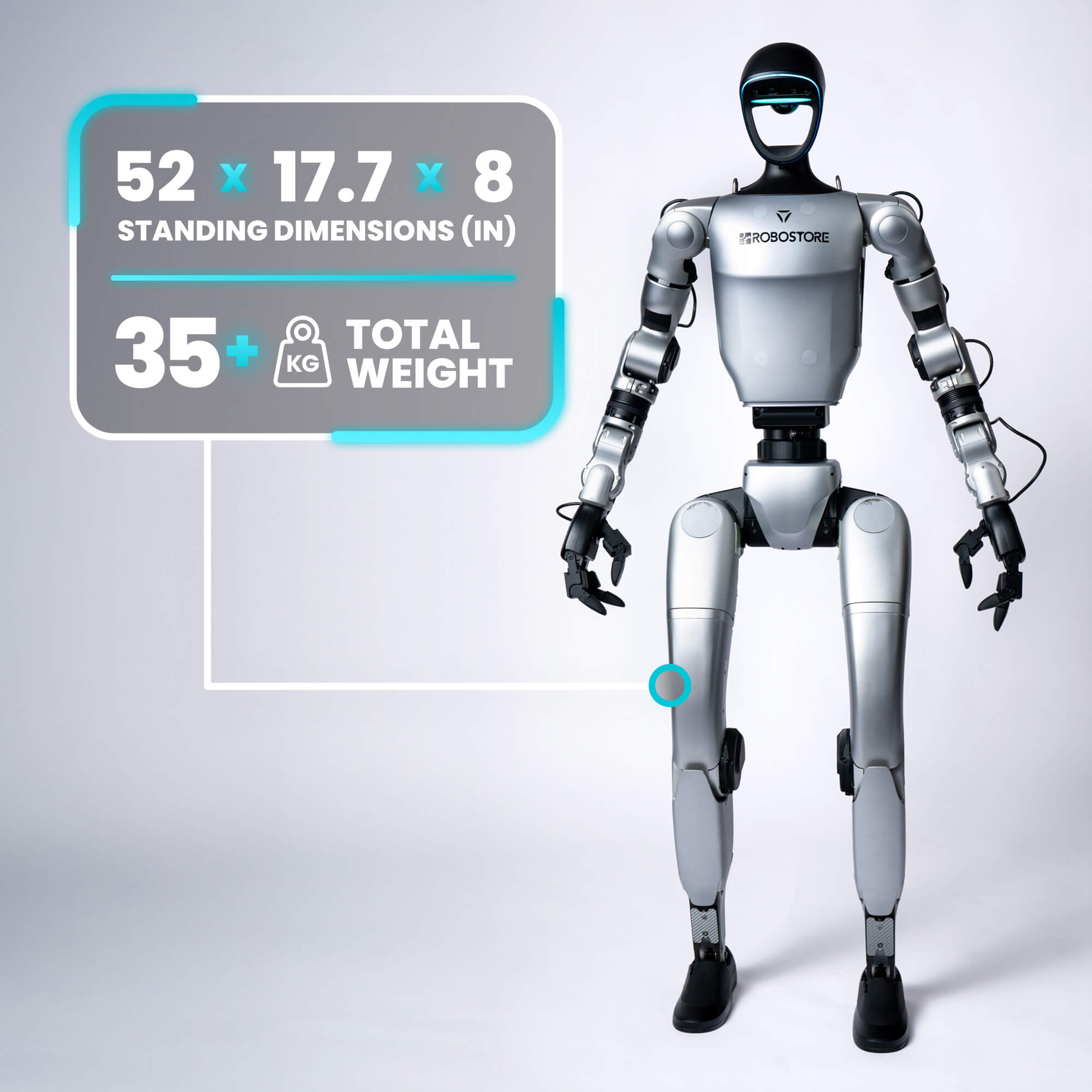 Unitree G1 EDU Ultimate B Robotic Humanoid (U4) - RoboStore