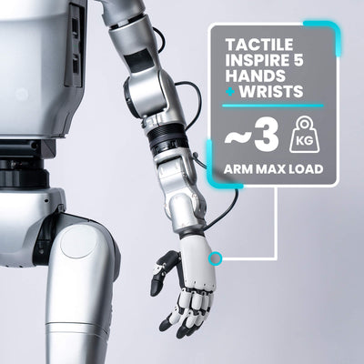 Unitree G1 EDU Ultimate C Robotic Humanoid (U5) - RoboStore