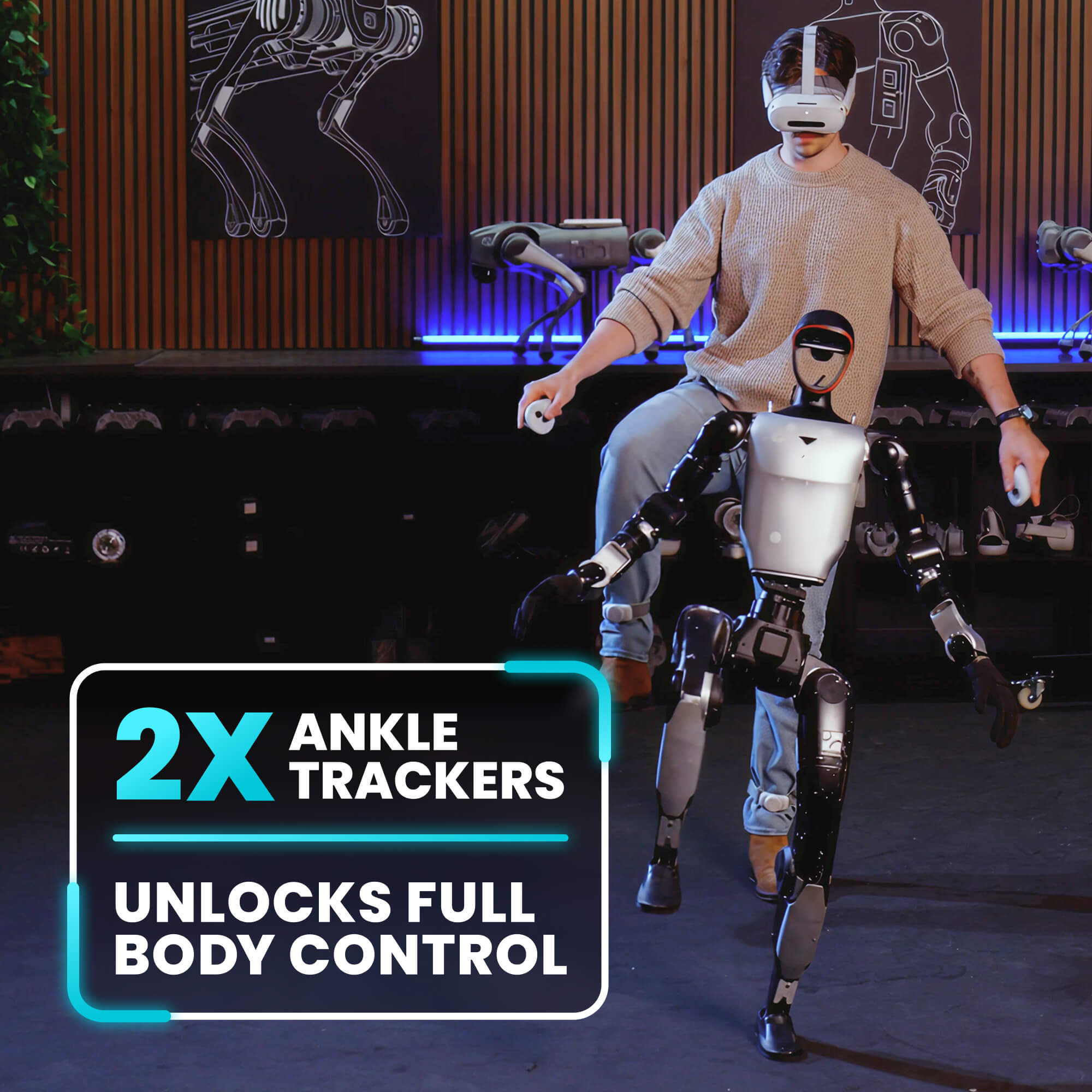 Unitree G1 Teleoperation Kit - Full - Body VR Control with PICO 4 Ultra - RoboStore