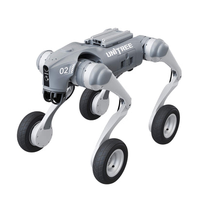 Unitree Go2 - W AI Quadruped Robot Dog with Wheels - RoboStore