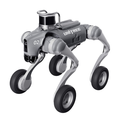 Unitree Go2 - W Ultimate Wheeled Quadruped with XT16 LiDAR - RoboStore